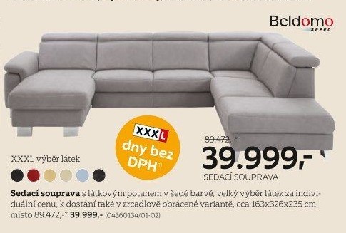 SEDACÍ SOUPRAVA
