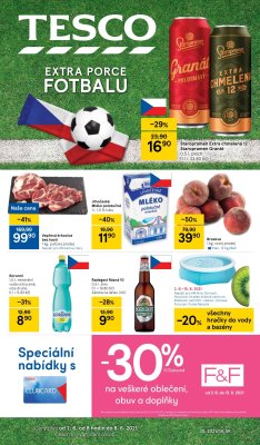akční leták Tesco 2.6.2021-8.6.2021