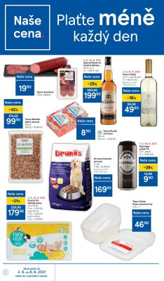 akční leták Tesco 2.6.2021-8.6.2021
