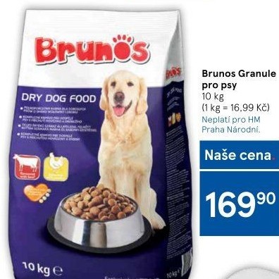 Granule pro psy Brunos