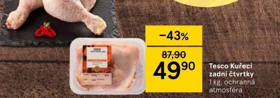 Kuřecí čtvrtky Tesco