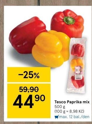 Paprika mix Tesco