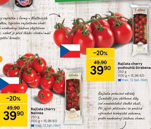 Rajčata cherry