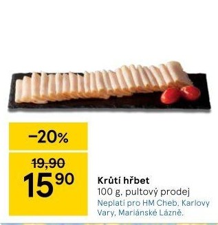 Šunka krůtí hřbet