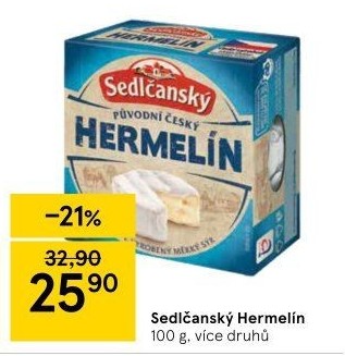 Sýr Hermelín Sedlčanský