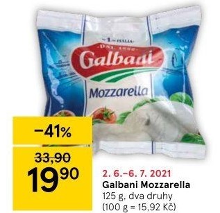 Sýr Mozzarella Galbani
