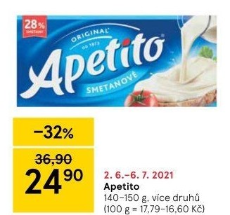 Sýr tavený Apetito