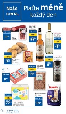akční leták Tesco 2.6.2021-8.6.2021