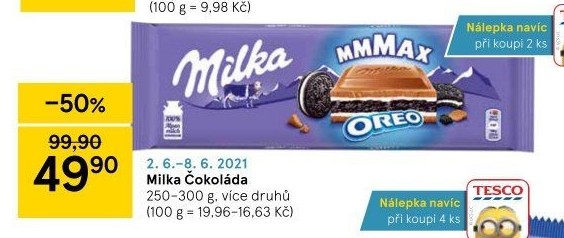 Čokoláda Milka
