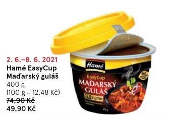 Maďarský guláš Snadno a rychle Hamé