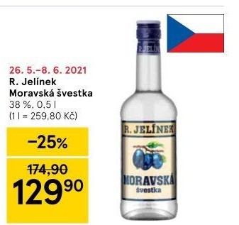 Pálenka Švestka Moravská Rudolf Jelínek