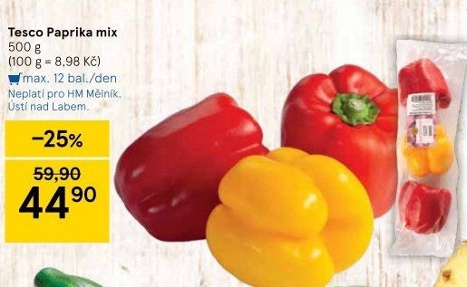 Paprika mix Tesco