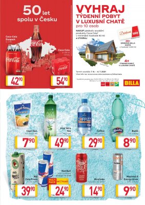akční leták BILLA 7.6.2021-4.7.2021