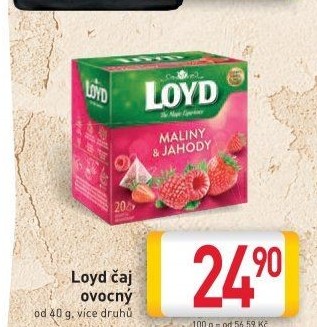 Čaj ovocný Loyd