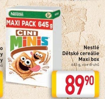 Cereálie Nestlé