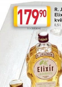 Elixír z bezového květu Rudolf Jelínek