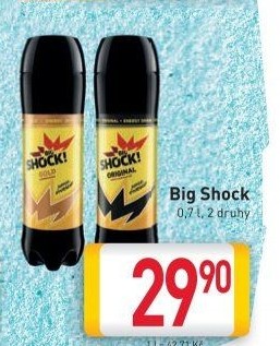 Energetický nápoj Big Shock