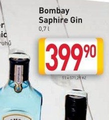 Gin Sapphire Bombay Spirits