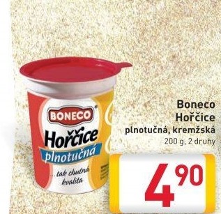 Hořčice plnotučná Boneco