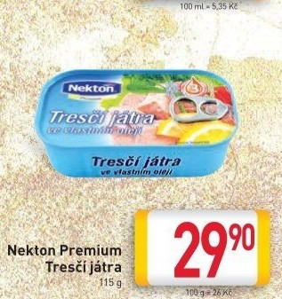 Játra tresčí Nekton
