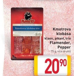 Kmotrova klobása classic Kmotr