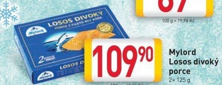 Losos divoký filety mražený Mylord