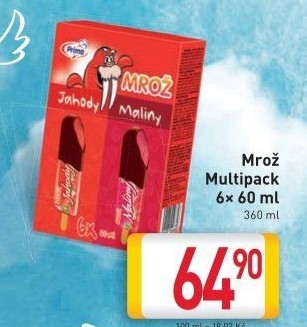 Nanuk ovoce v čokoládě Mrož Prima
