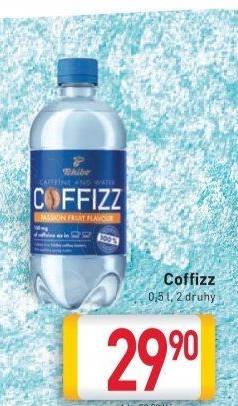 Ochucená voda kofeinová Coffizz Tchibo