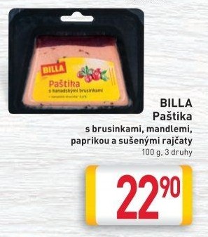 Paštika s kanadskými brusinkami Billa