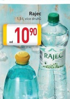 Přírodní voda Rajec