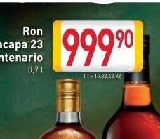 Rum 23 YO Centenario Ron Zacapa