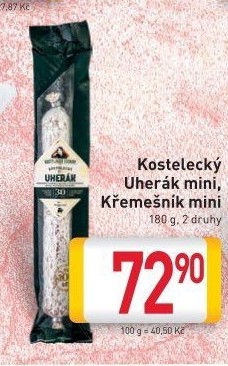 Salám Uherák kostelecký Kostelecké uzeniny