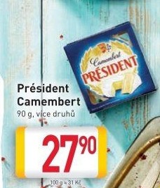 Sýr Camembert Président