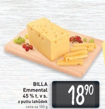 Sýr Ementál Billa