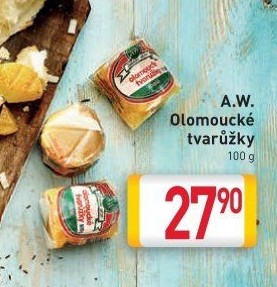 Sýr tvarůžky olomoucké A.W.
