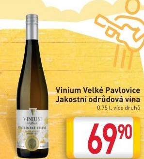 Vína Vinium Velké Pavlovice