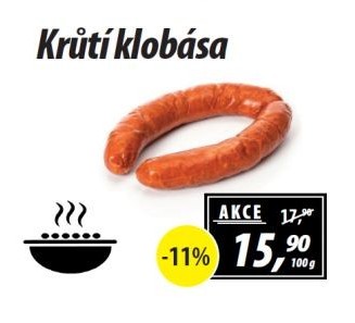 Krůtí klobása