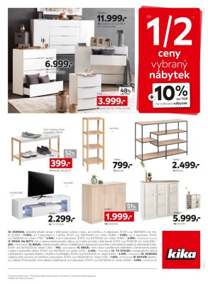 akční leták Kika nábytek 7.6.2021-20.6.2021