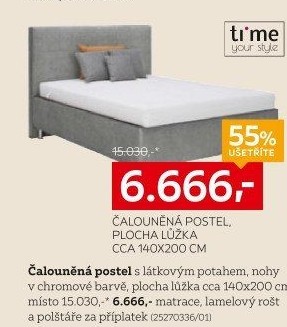 ČALOUNĚNÁ POSTEL