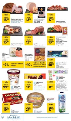 akční leták Tesco 9.6.2021-15.6.2021