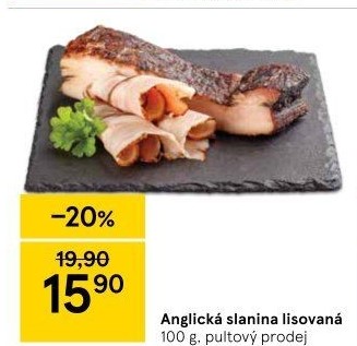 Anglická slanina lisovaná