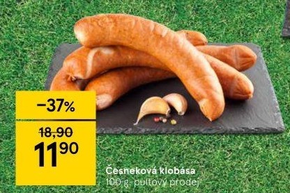 Česneková klobása
