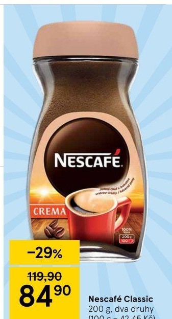 Instantní káva Nescafé Classic