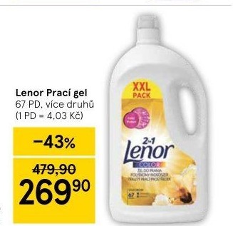 Prací gel Lenor