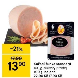Šunka kuřecí standard
