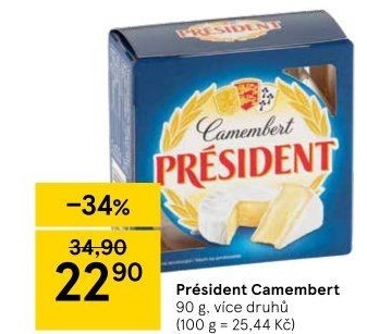 Sýr Camembert Président