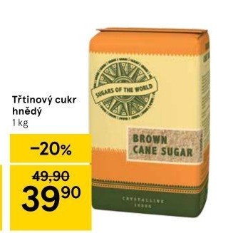 Třtinový cukr
