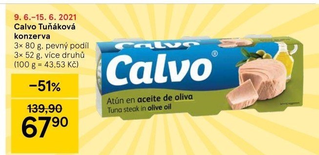 Tuňák Calvo