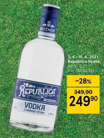 Vodka Republica Božkov