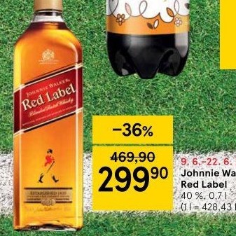 Whisky Red Label Johnnie Walker